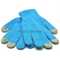 NMSAFETY bunte Baumwolle mit Stahldraht Finger Magic Touch Handschuh Touchscreen Sicherheitshandschuh
